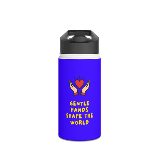 Kids Collection - Shape The World - Stainless Steel 12oz Water Bottle